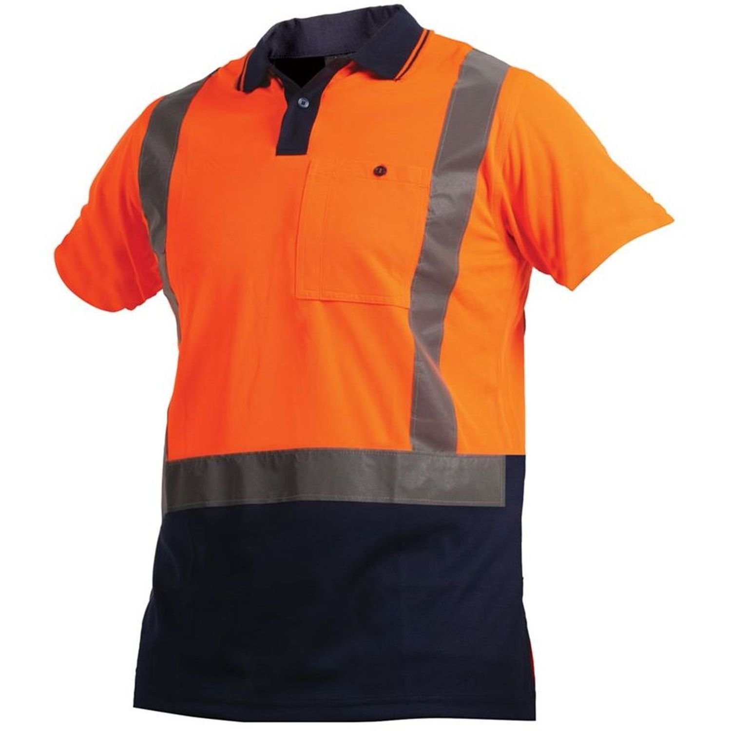 Protex Hi Vis Day/Night Short Sleeve Polyester Polo
