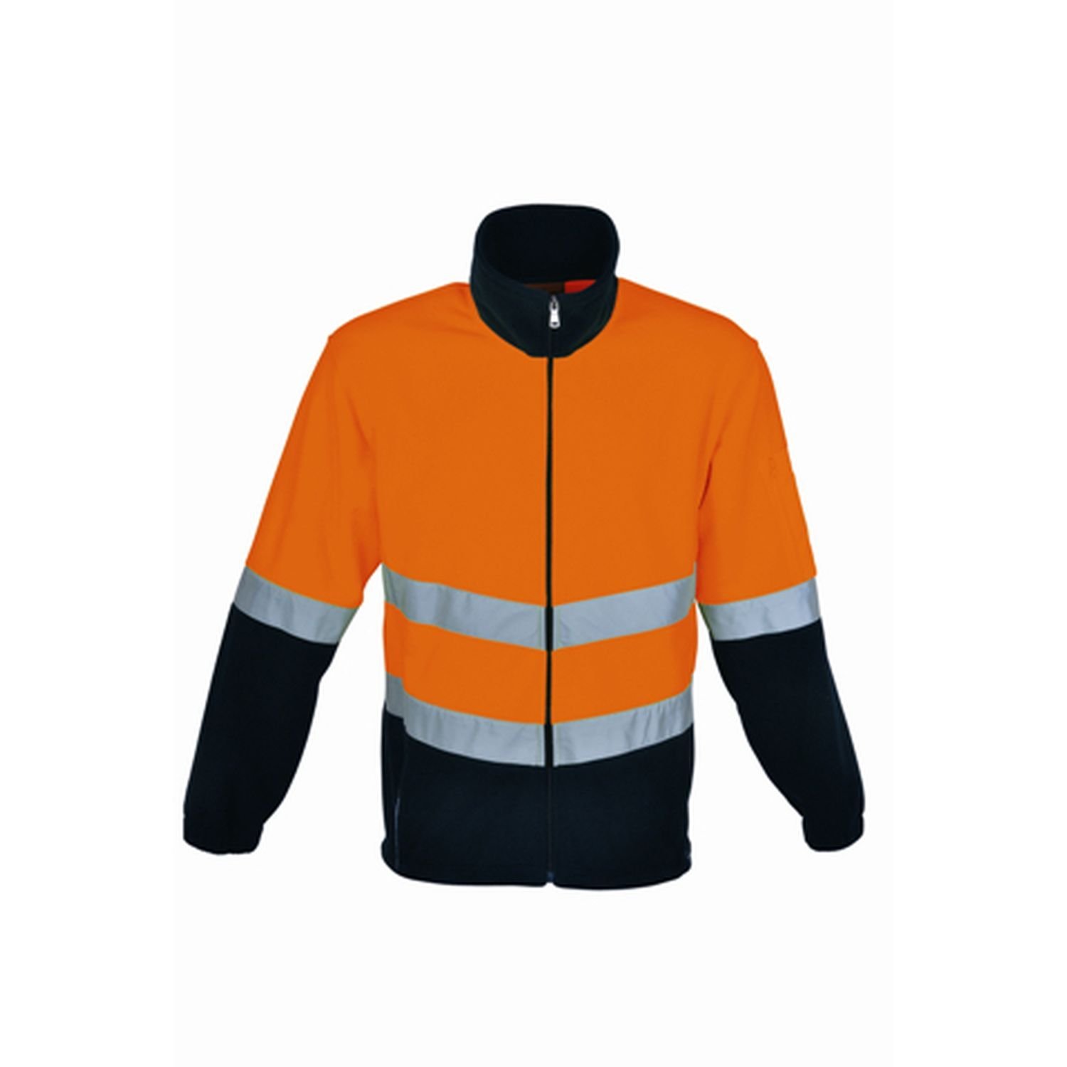 Day/Night Hi-Vis Full Zip Polar Fleece 320gsm