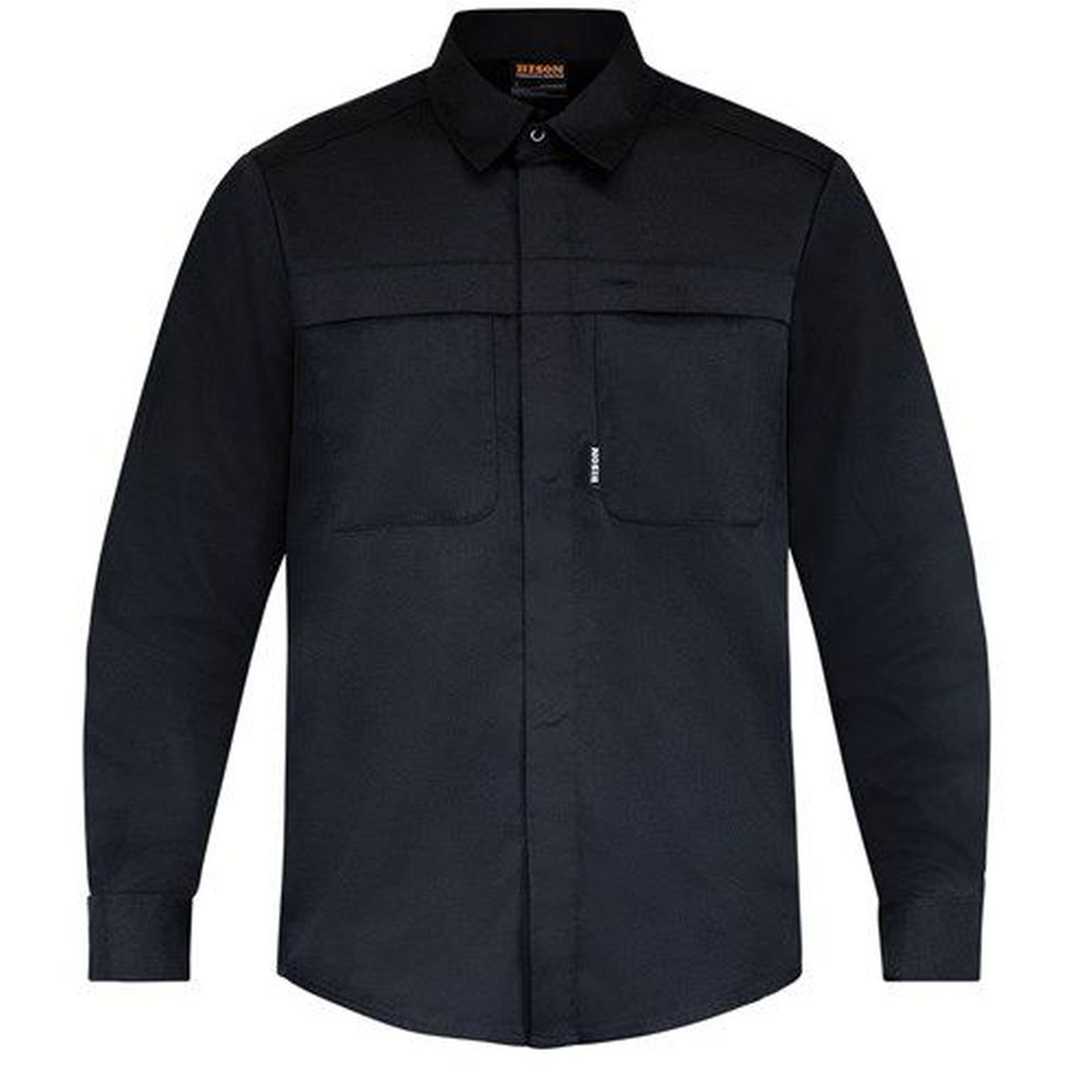 Plain Long Sleeve Polycotton Shirt 170gsm