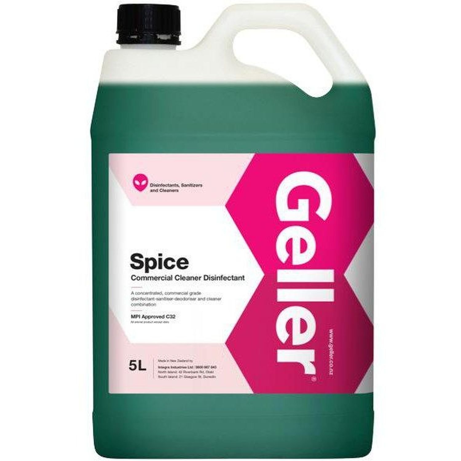 Geller Spice Disinfectant Cleaner 5L