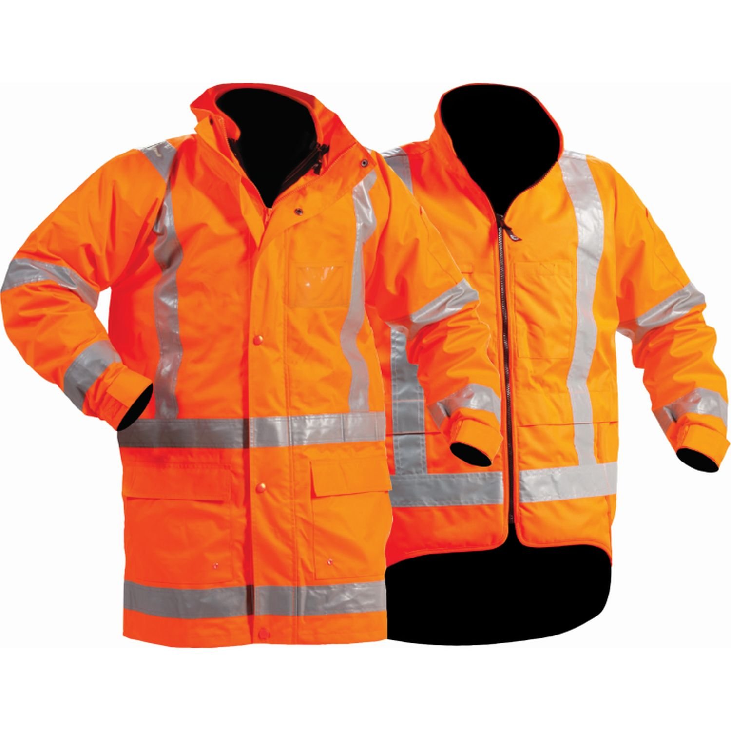 Bison Stamina Hi Vis TTMC-W  5n1  Jacket/Vest Combo