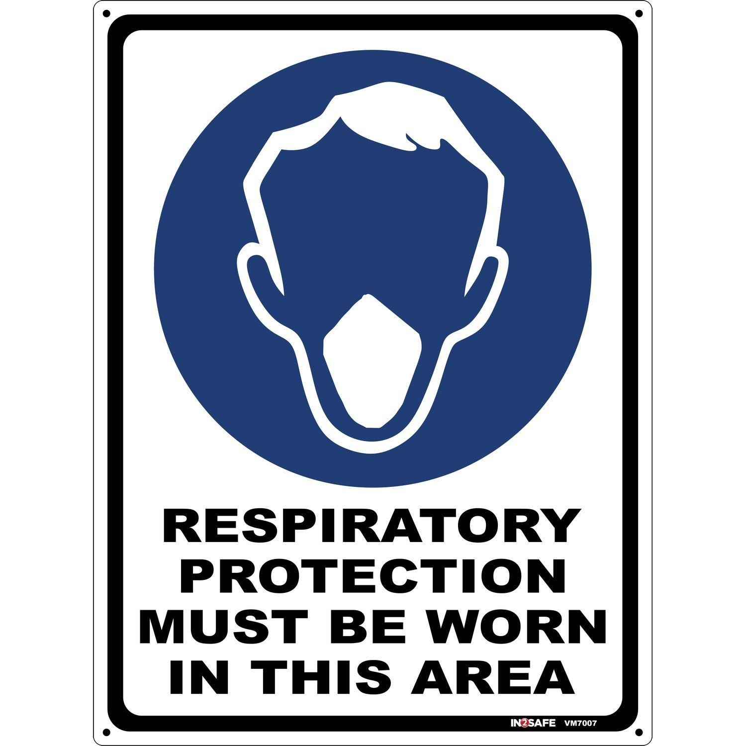 Respiratory Protection Must Be Worn In This Area