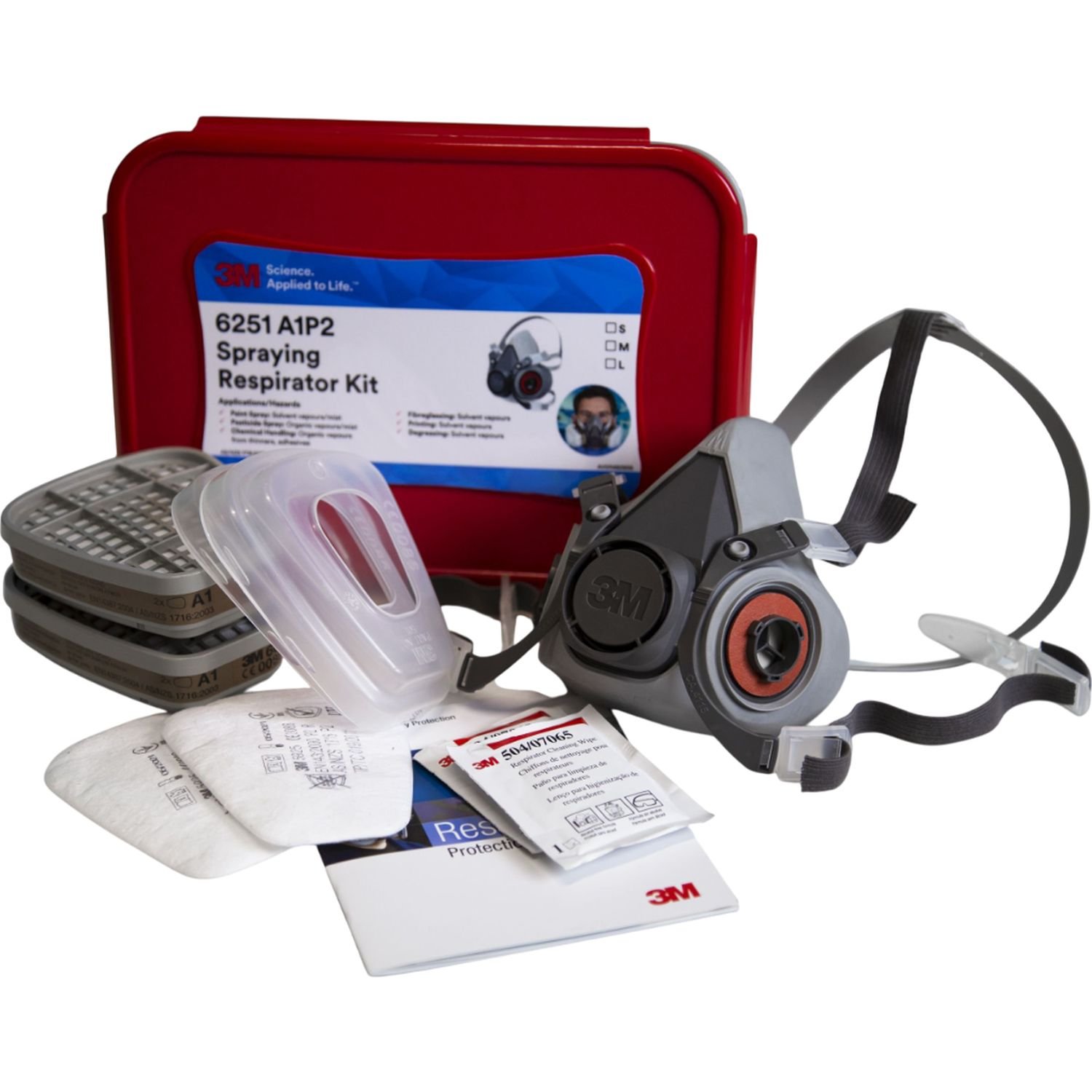 3M 6251 Spraying Respirator Kit A1P2