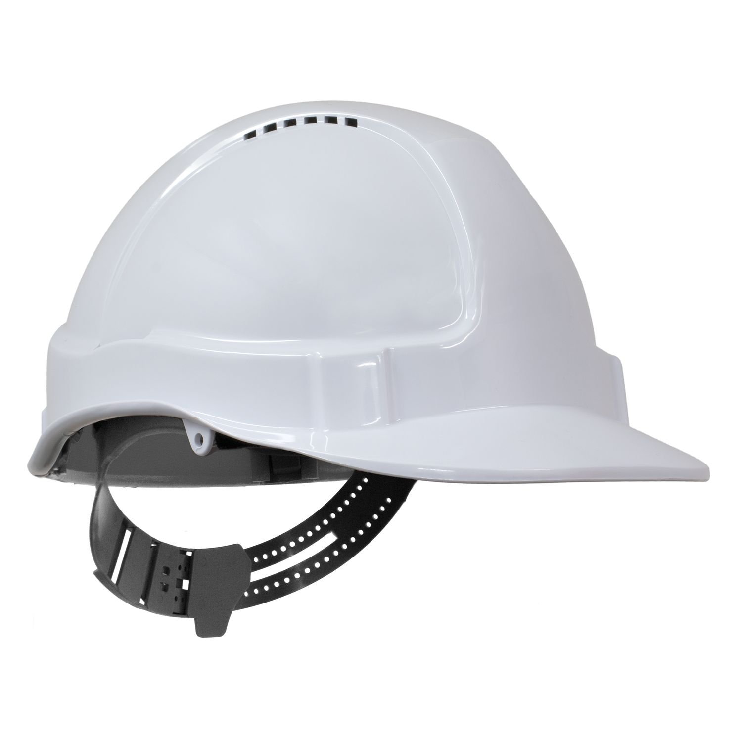 Ward Printed Hard Hat Pinlock HM66 White