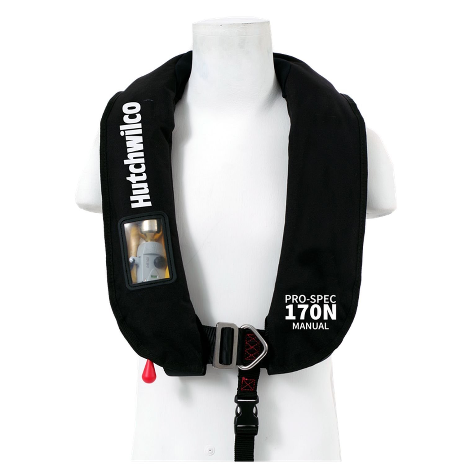 Hutchwilco Pro-Spec 170N Inflatable Lifejacket Automatic with Deck Harness