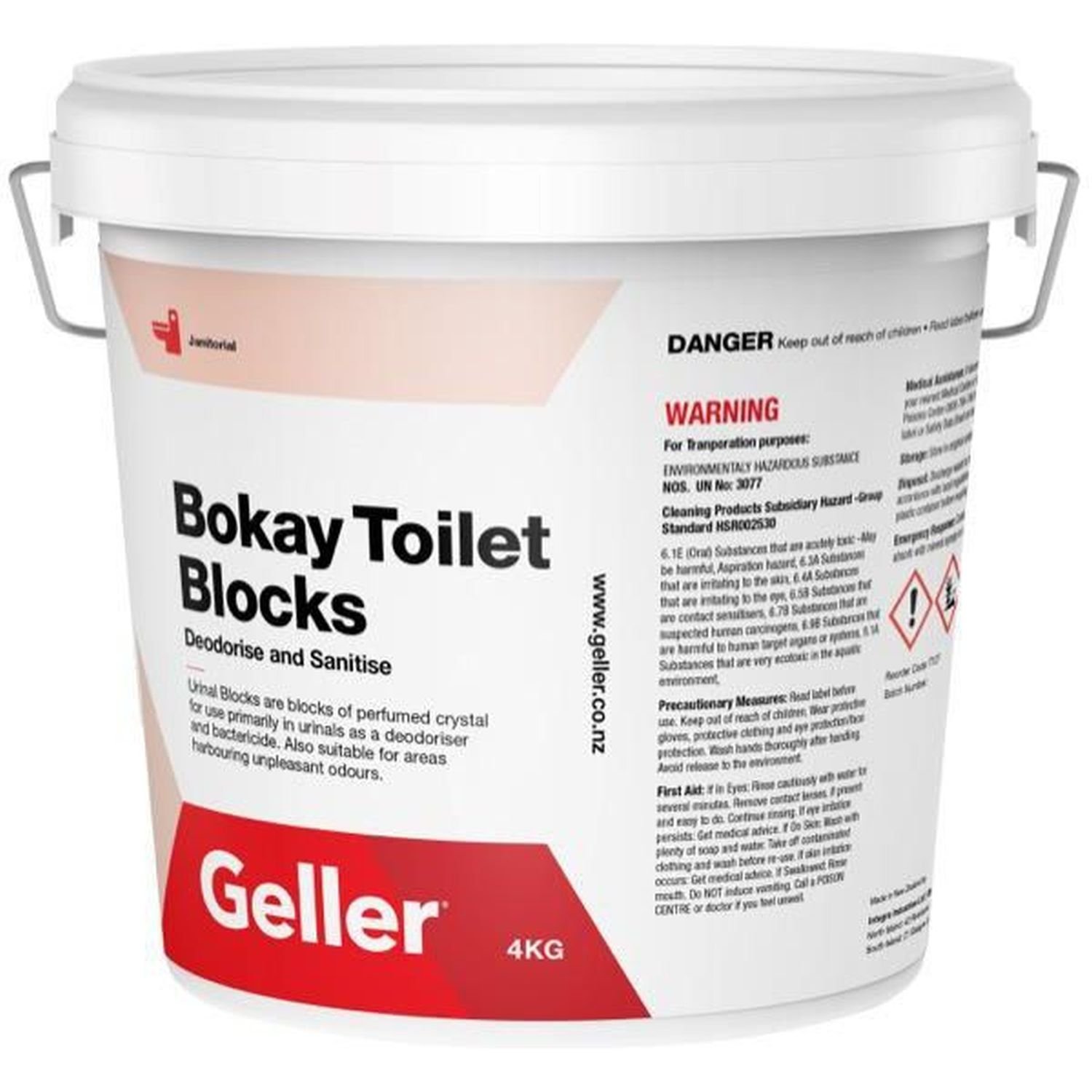 Geller Toilet Air Urinal Cubes 4kg