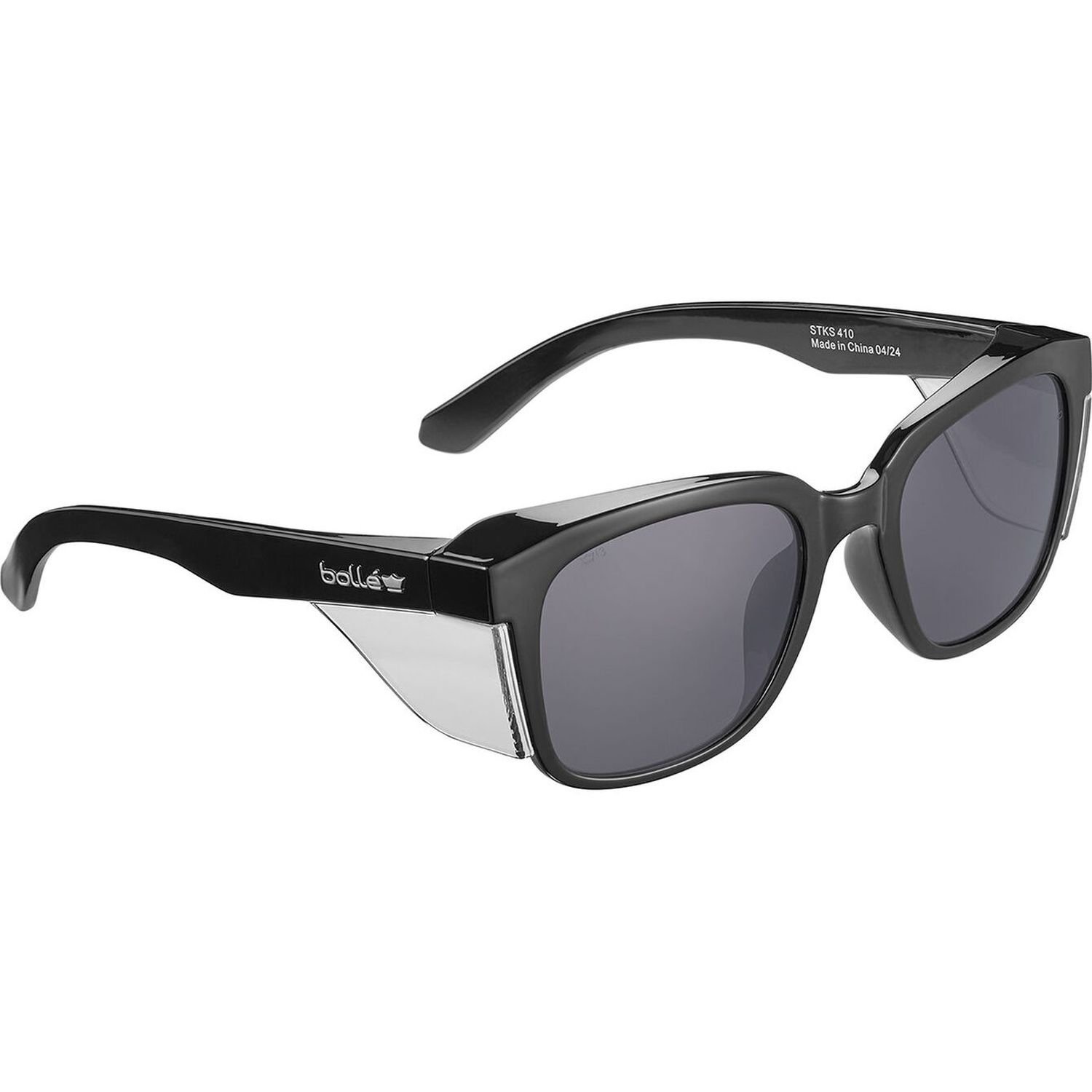 Bolle STKS 410 Black Platinum Anti Scratch Anti Fog Smoke Lens Pkt 10