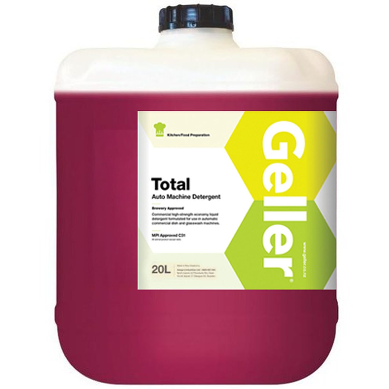 Geller Total Auto Dishwash Detergent 20L