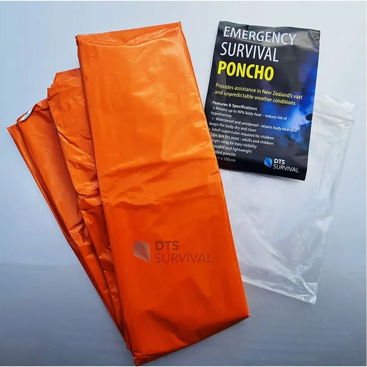 Emergency Poncho - Premium weight