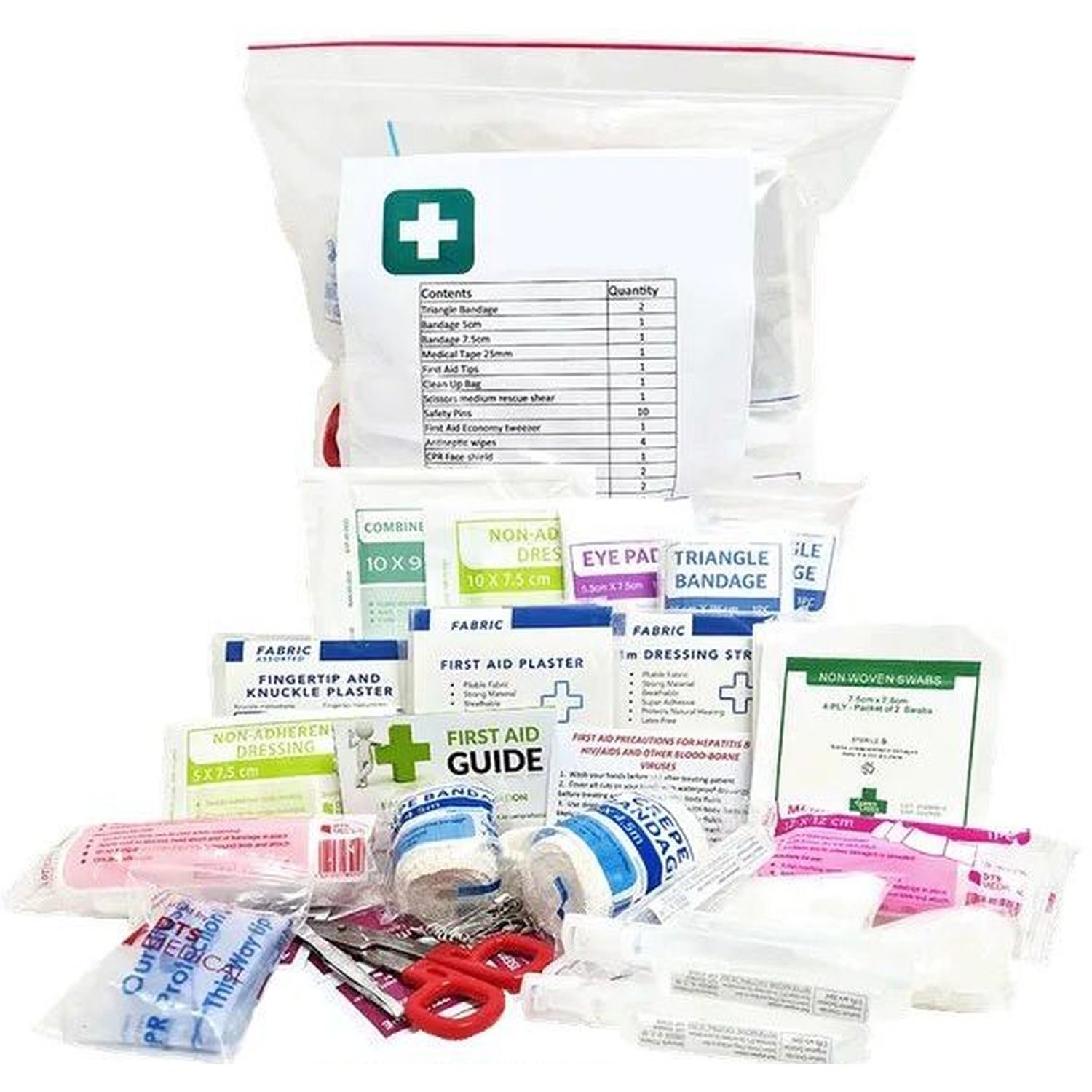First Aid Kit Refill - Industrial 1-50 Person (Excludes Wall Box)