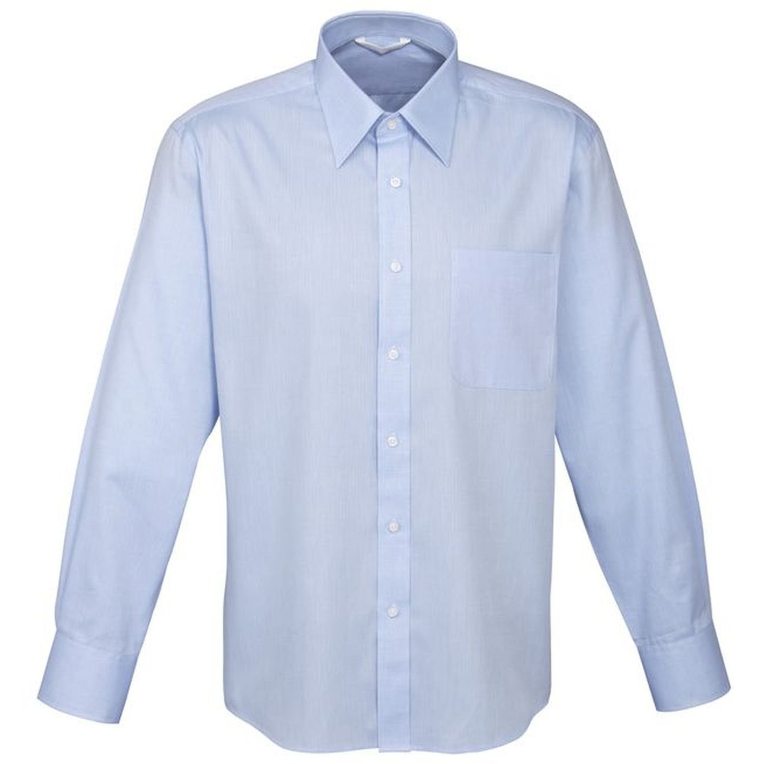 Mens Long Sleeve Luxe 100% Cotton Shirt