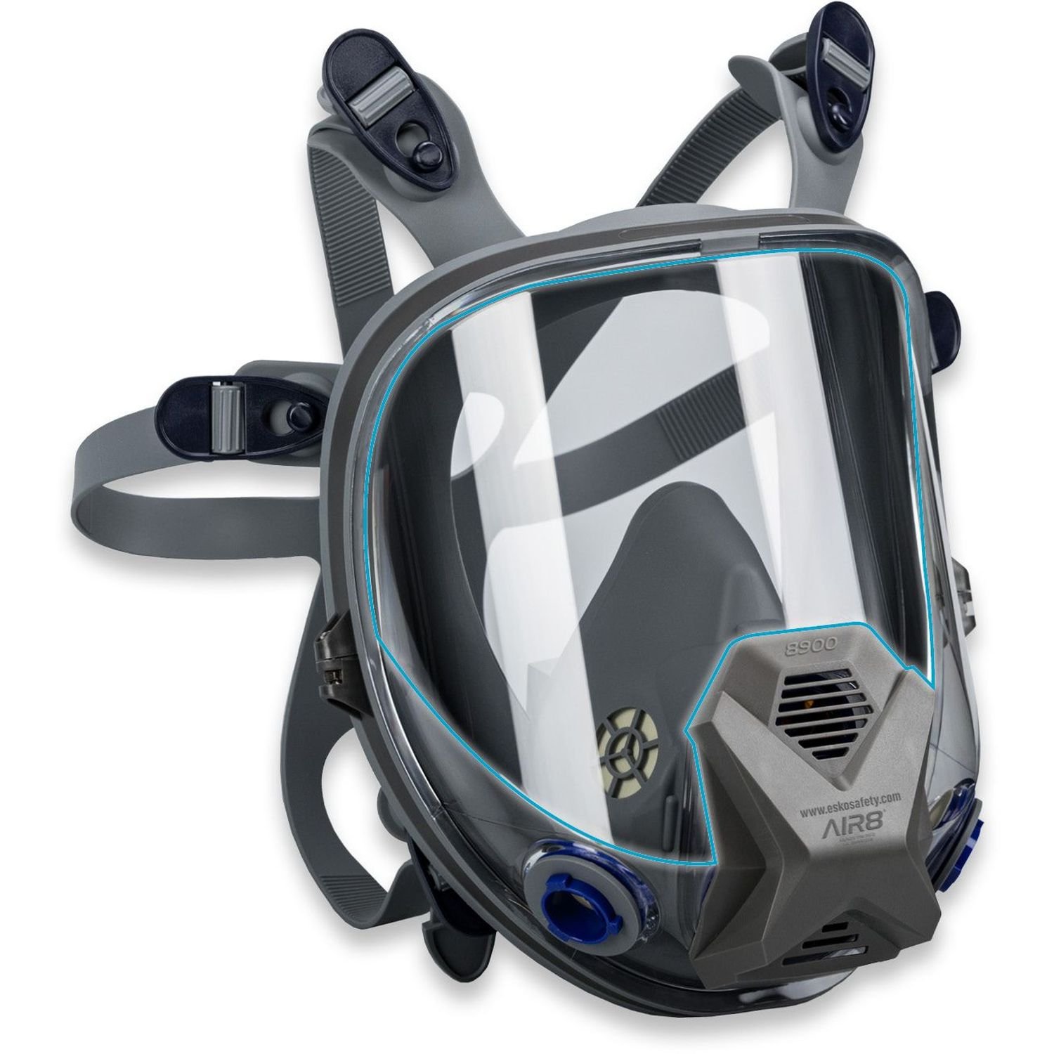 Air8 8900 Full Face Respirator Lens Cover Pkt 25